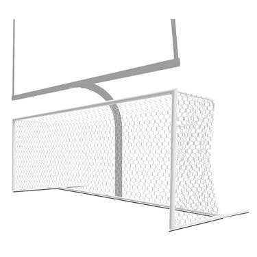 Soccer Goals - Nova Premier Adjustable Goal (8 ft.H x 24 ft.W x 4 ft.B x 10 ft.D) - NCAA, NFHS, FIFA, and ASTM Compliant (White)